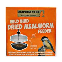 Premium Domed Mealworm Feeder, available at The Audubon Shop, the best shop for bird feeders, Madison CT